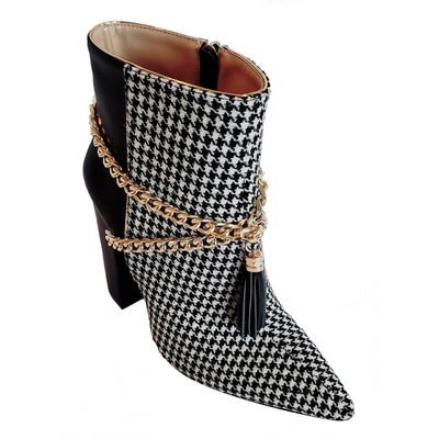 Новые женские белые сапоги до середины икры Kesiisha 11 Medium (B,M) BHFO 8571