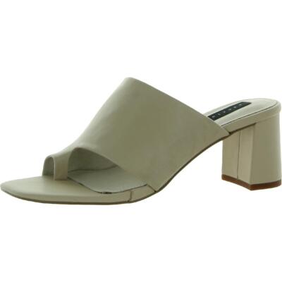 

Женские кожаные шлепанцы Sanctuary Brave без шнурков с петлей на мыске BHFO 6599, Bone leather, Brave