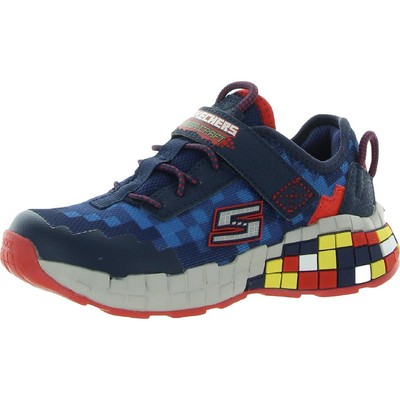 

Кроссовки Skechers Boys Mega-Craft Blue 4 Medium (D) Big Kid BHFO 4776, Navy/red, Mega -Craft