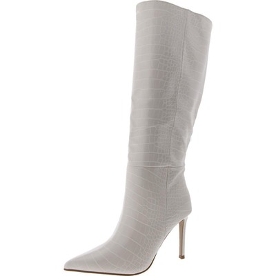 Женские туфли-лодочки Steve Madden в Индии на высоком каблуке с острым носком, сапоги до середины икры, обувь BHFO 5128