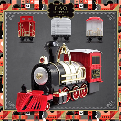fao schwarz 34 piece train set