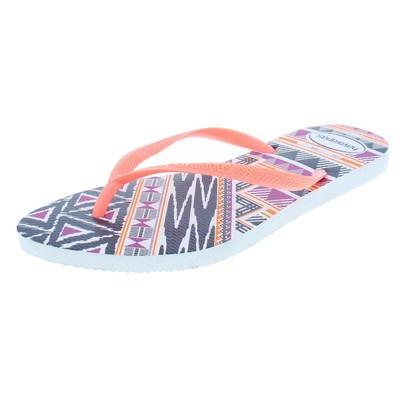 Женские шлепанцы Havaianas Tribal Multi 9-10 среднего размера (B,M) 43-44 BHFO 1653