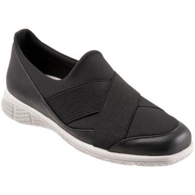

Черные слипоны Trotters Urbana женские 6,5 средний (B,M) BHFO 3701, Черный