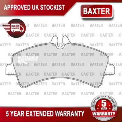 Fits VW Crafter 2006-2016 + Other Models Baxter Rear Brake Pads Set