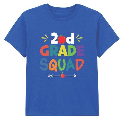 2nd Grade Squad Education Kids T-Shirt School Grade Boys Girls Tee