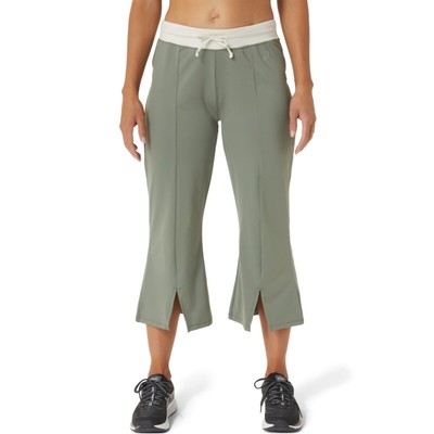 

Женская одежда для тренинга ASICS REPUPPOSED FLARE PANT 2032C445, Lichen green/birch