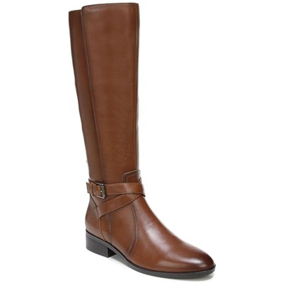 Женские сапоги до колена Naturalizer Rena коричневого цвета шириной 6 см (C, D, W) BHFO 9950