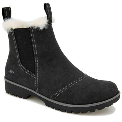 

Женские водонепроницаемые черные ботильоны JBU Jambu Eagle 9, средние (B,M) 5151, Black/fur