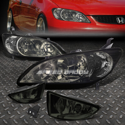 ЗАТЕМНЕННАЯ ФАРА + ЧЕТКИЙ СИГНАЛ ПОВОРОТА + ТОНИРОВАННЫЕ ПРОТИВОТУМАННЫЕ ФАРЫ + ВЫКЛЮЧАТЕЛЬ ДЛЯ 06-08 CIVIC 4DR