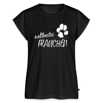 Weltbestes Frauchen Frauen Premium Bio Top