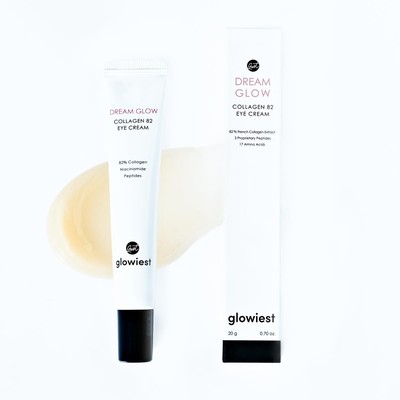 Dream Glow Collagen 82 Eye Cream- 82% French Collagen Extract - glowiest