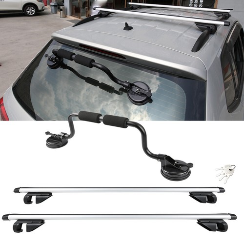 Roof Rack Cross Bars / Kayak Roller Loader Assist For VW Jetta Golf Sportwagen