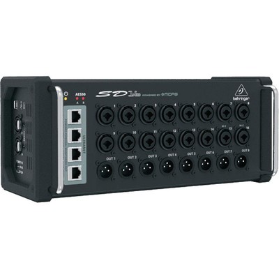 Behringer SD16 I/O Stage Box с 16 дистанционно управляемыми предусилителями MIDAS