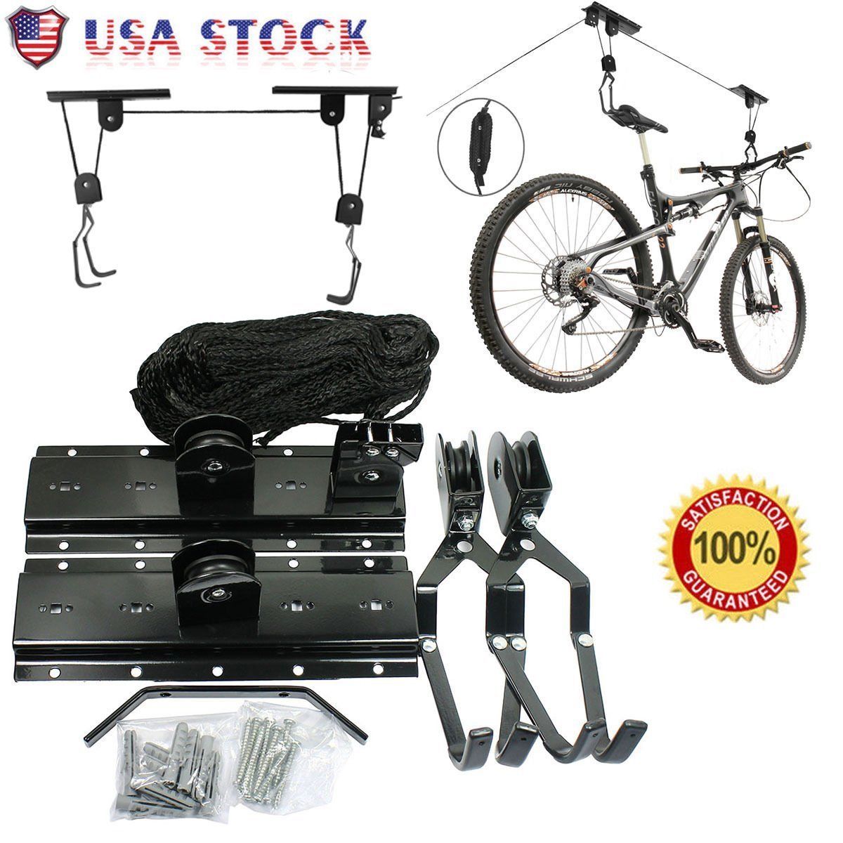 Bicycle Accessories Bike Bicycle Lift Ceiling Mounted Hoist