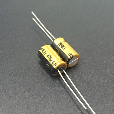 10pcs 6.3V470uf 6.3V Nichicon FW standard capacitor 6.3x11mm for Audio