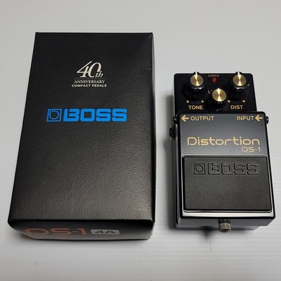 Limited effector DS-1-4A BOSS 40th Anniversary Distortion Rare W/Box From Japan