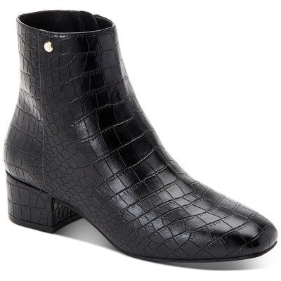 

Черные женские ботинки челси Charter Club Heatherr 6.5 Medium (B,M) BHFO 0309, Black croc pu, Heatherr