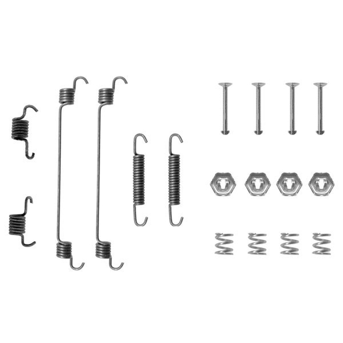 Jeu d'accessoires mâchoires de frein avec ressort BOSCH convient entre autres pour ALFA ROMEO 33