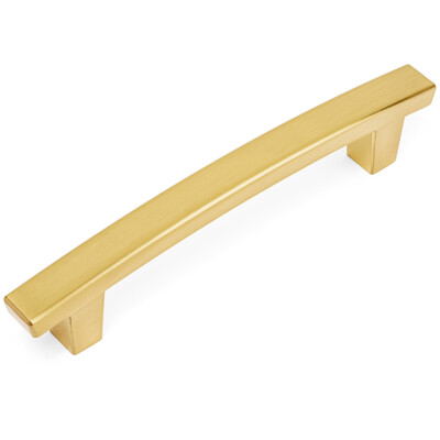 Cosmas Cabinet Hardware Brushed Brass Contemporary Handle Pulls #5237BB