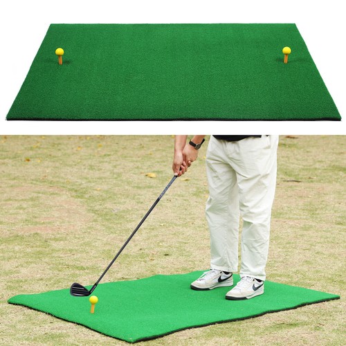 3' x 5' Backyard Golf Mat Pro Residential Practice Golf Turf Mat With Foam Pad