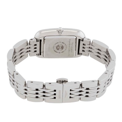 Pre-owned Longines Equestrian Quartz Diamond Silver Dial Ladies Watch L6.141.0.77.6