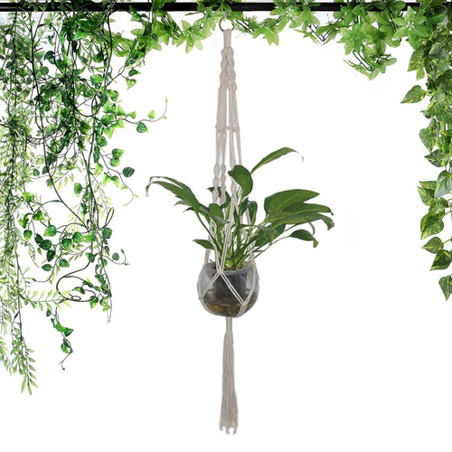 Plant Hanger Indoor Outdoor Macrame Succulent Flower Potted Holder Perfect Day 2