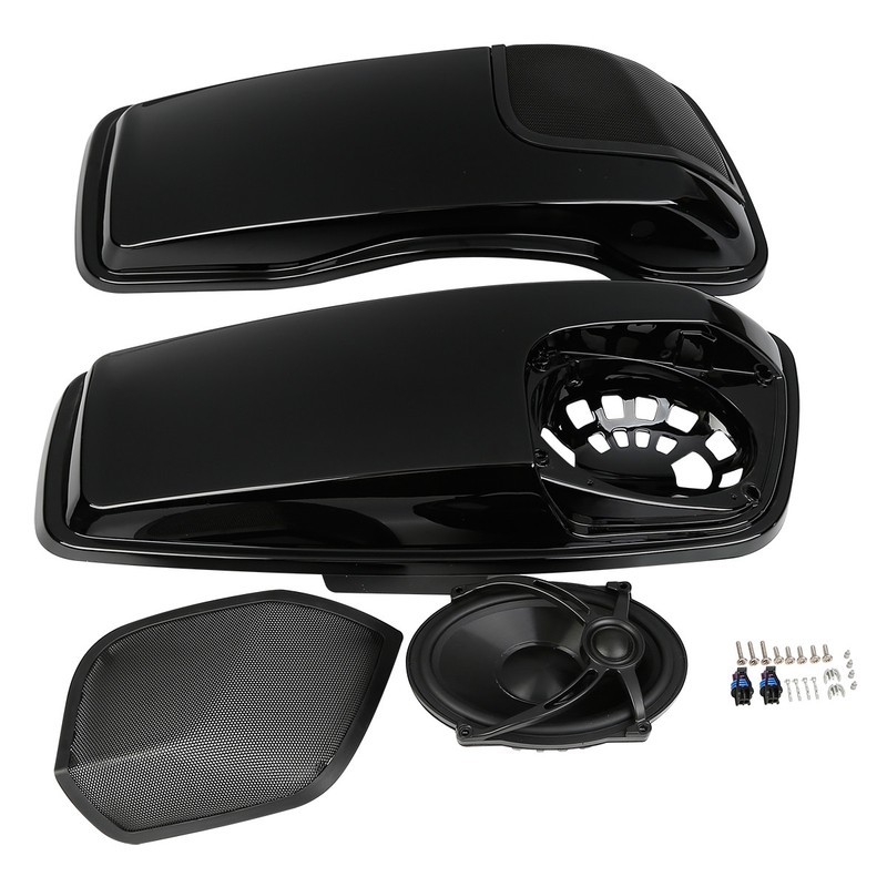 Saddlebag Lids 5"X7" Speakers For Harley CVO Electra Street Glide FLHX