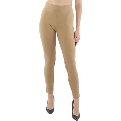 

Женские коричневые повседневные брюки Ponte Skinny стандартного кроя INC  BHFO 2527, Salty nut, 7K729M899
