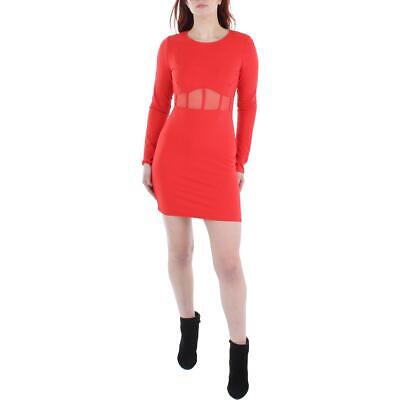 

Derek Heart Womens Mesh Corset Mini Long Dress Shoes BHFO 3802, True red