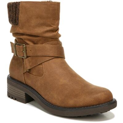 Женские ботильоны LifeStride Katie из искусственной кожи с напуском на лодыжках, BHFO 7612