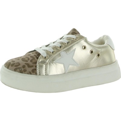 

Повседневные и модные кроссовки Mia Kids Girls Jonny 2 Medium (B,M) Little Kid 1896 г., Gold leopard