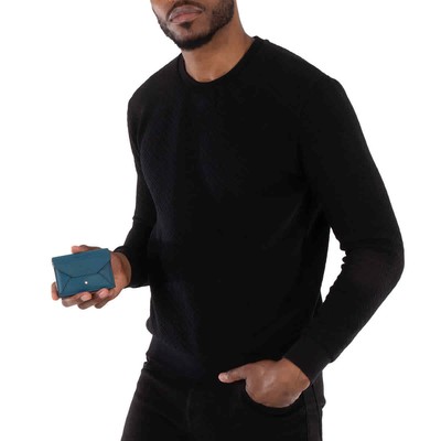 Pre-owned Montblanc Meisterstuck Selection Soft Card Holder - Ottanio 131258 In Check Description