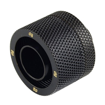 Bitspower G1/4'' 1/2'' ID, OD 3/4'' OD Fitting, CC5U, Matte Black