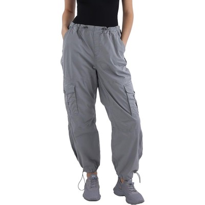 Silver Jeans Co. Женские серые брюки-карго на шнурках средней посадки 29 BHFO 0715