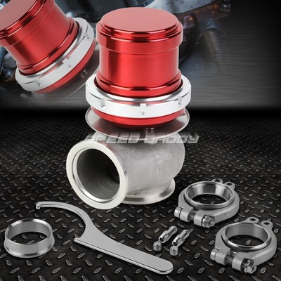 УНИВЕРСАЛЬНЫЙ ВНЕШНИЙ ТУРБОКОМПРЕССОР 14 ФУНТОВ НА квадратный ДЮЙМ ДИАМЕТРОМ 40 ММ, V-ОБРАЗНЫЙ ВЫПУСКНОЙ КЛАПАН 5 + ПРУЖИНА КРАСНОГО ЦВЕТА