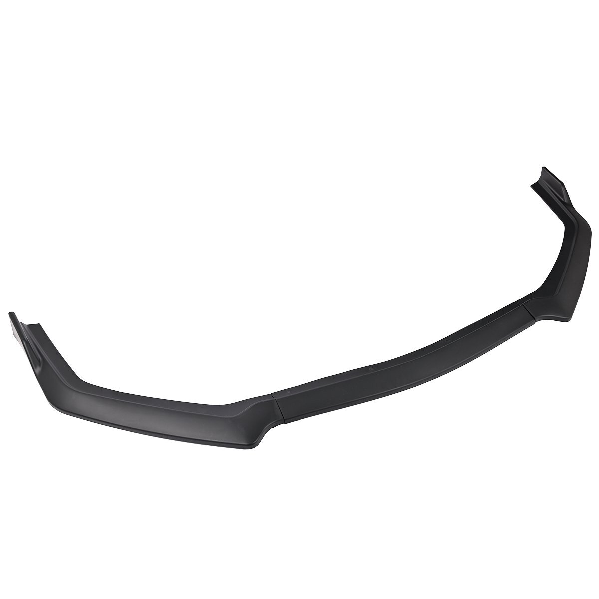 Matte Black ABS Front Bumper Lip Spoiler Splitter For Ford Mustang GT 2018-2023