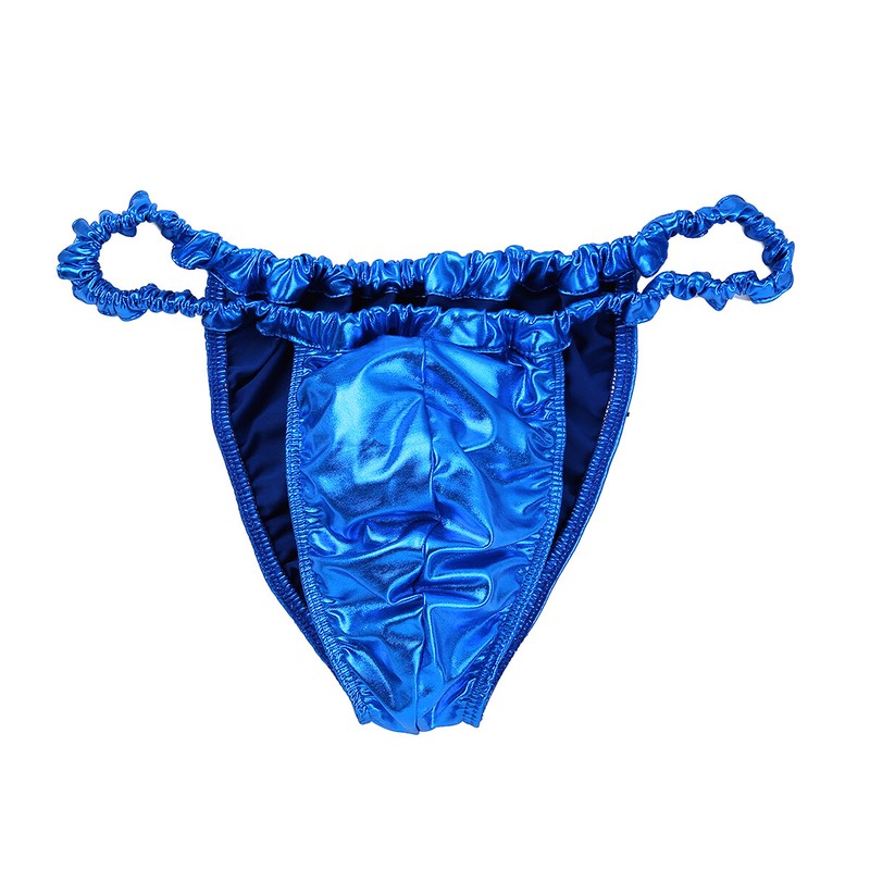 Herren Slips Spandex Gummi Unterwäsche Dessous Bikini Strings Höschen