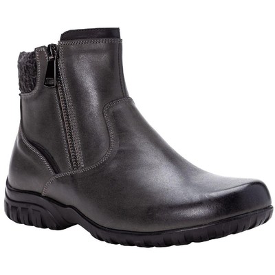 Женские ботильоны Propet Darley из серой замши шириной 10 см (C, D, W) BHFO 8290