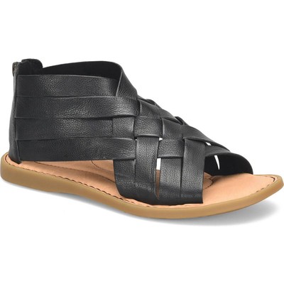 

Женские кожаные гладиаторские сандалии на плоской подошве Born Iwa BHFO 3808, Iwa Woven