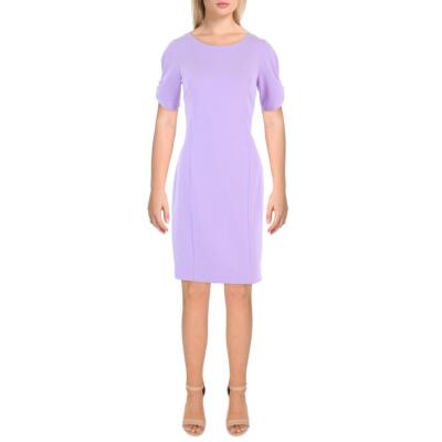 

Фиолетовое вечернее платье-футляр длиной до колена с украшением DKNY  BHFO 6103, Lavender rose