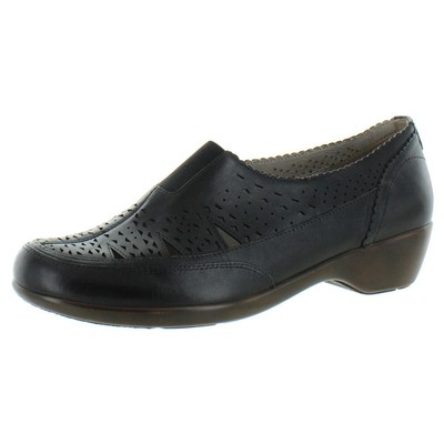 

Женские кожаные туфли без шнуровки Easy Spirit Duff на низком каблуке BHFO 1379, Duff