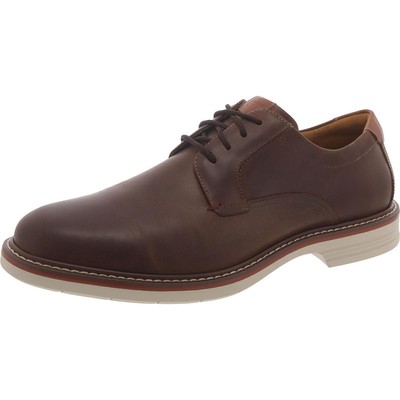 Мужские оксфорды Florsheim из натуральной кожи Norwalk с простым носком и шнуровкой BHFO 2076