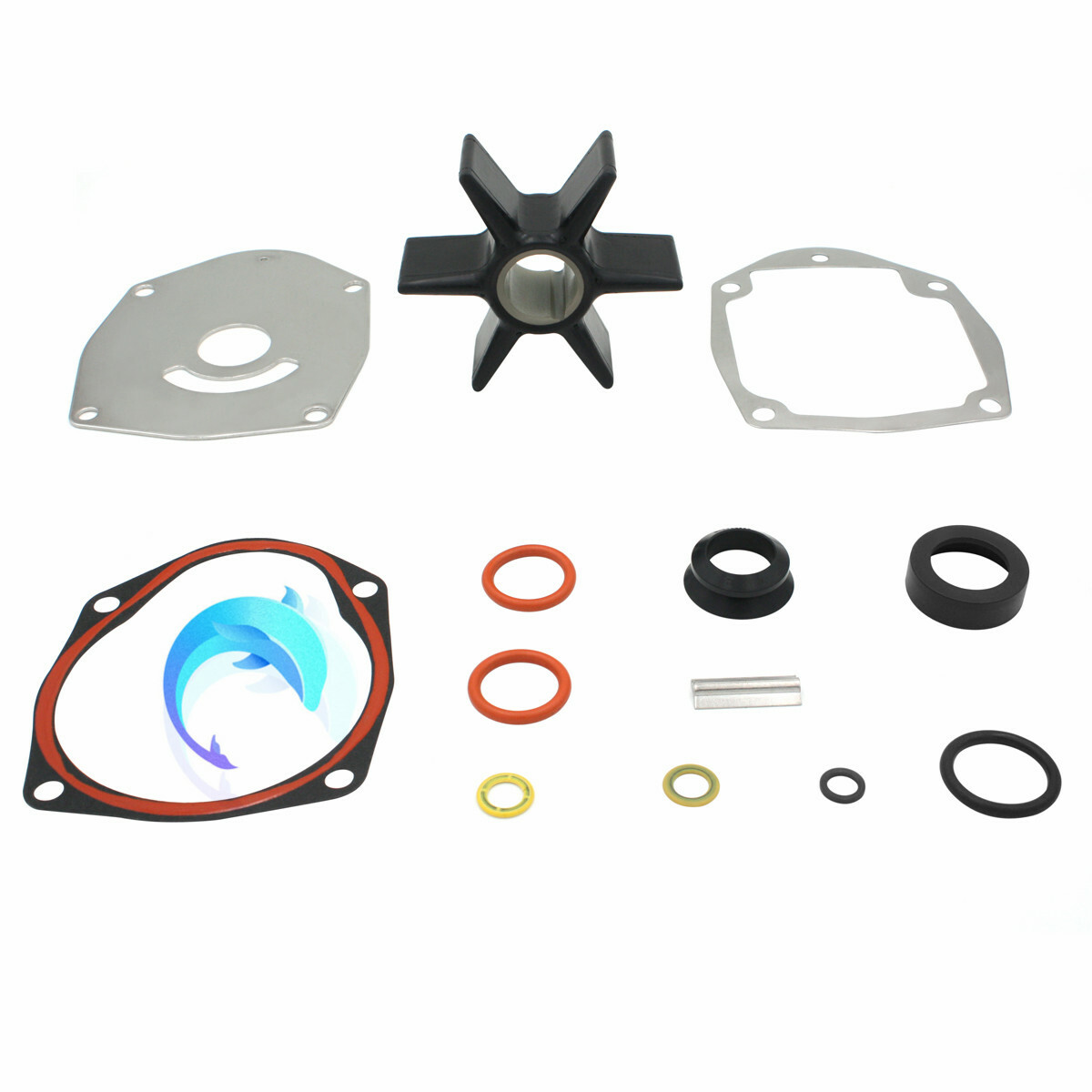 Water Pump Impeller Kit Replacement for Mercruiser Alpha One Gen 2 47