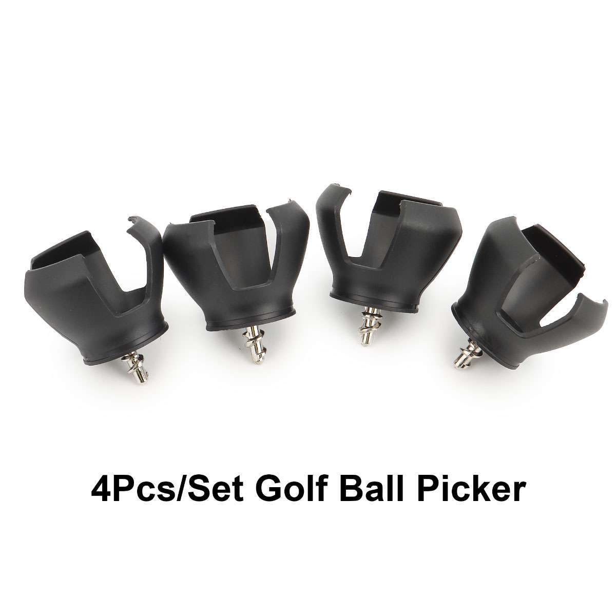 4Pcs Golf Ball Pick Up Retriever Grabber Claw Sucker Tool For Putter Practical