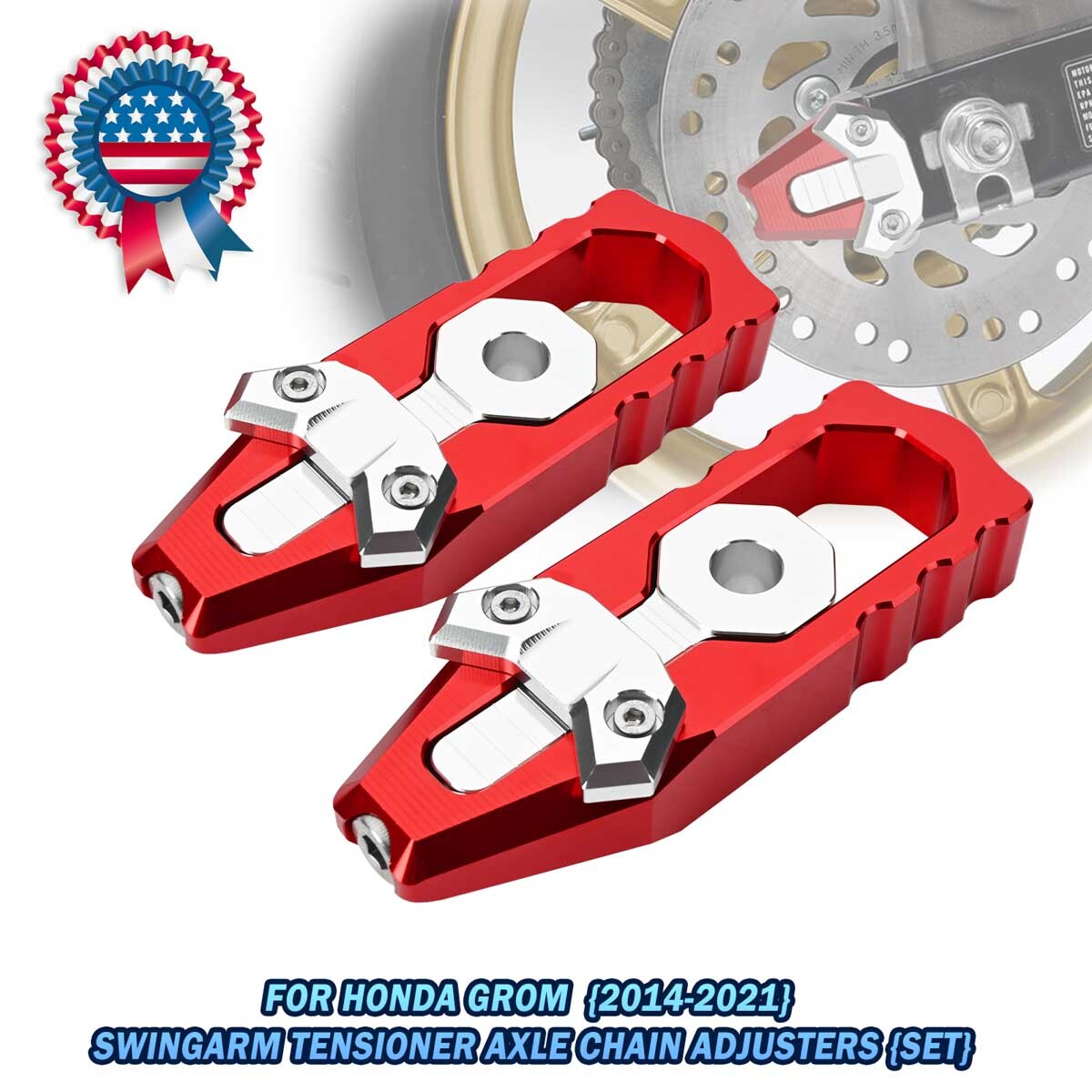 For Honda Grom 125 MSX125 2014-2021 Billet Swingarm Chain - Foto 12