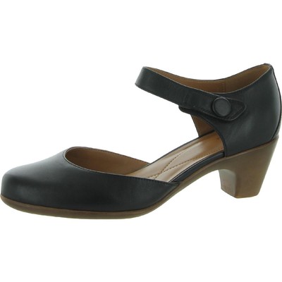 

Женские туфли на каблуке Easy Spirit Clarice Black Mary Jane, ширина 12 (C,D,W) BHFO 5887, Черный