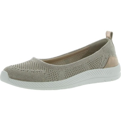 Easy Spirit Womens Glitz Gold Metallic Slip-On Sneakers 7 Medium (B,M) BHFO 6119