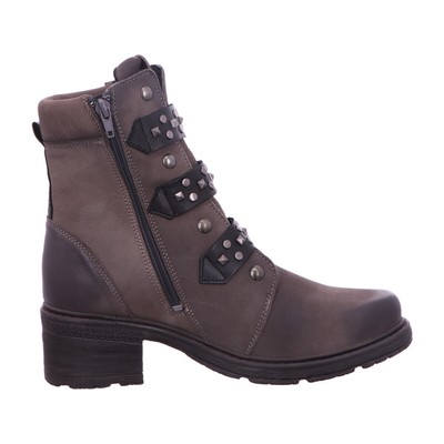 MACA KITZBÜHEL MACA KITZBÜHEL STIEFELETTE DAMEN GRAU NEU & OVP 230919