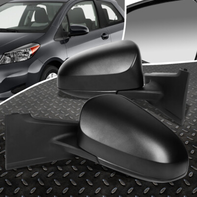 ДЛЯ 12-13 ПАР ХЭТЧБЕКОВ TOYOTA YARIS В СТИЛЕ OE С РУЧНОЙ РЕГУЛИРОВКОЙ ДВЕРНОГО ЗЕРКАЛА