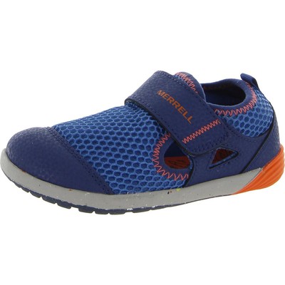 

Повседневные кроссовки Merrell Blue Leather Water Shoes 9 Medium (D) Toddler BHFO 4719, Синий, BHFO